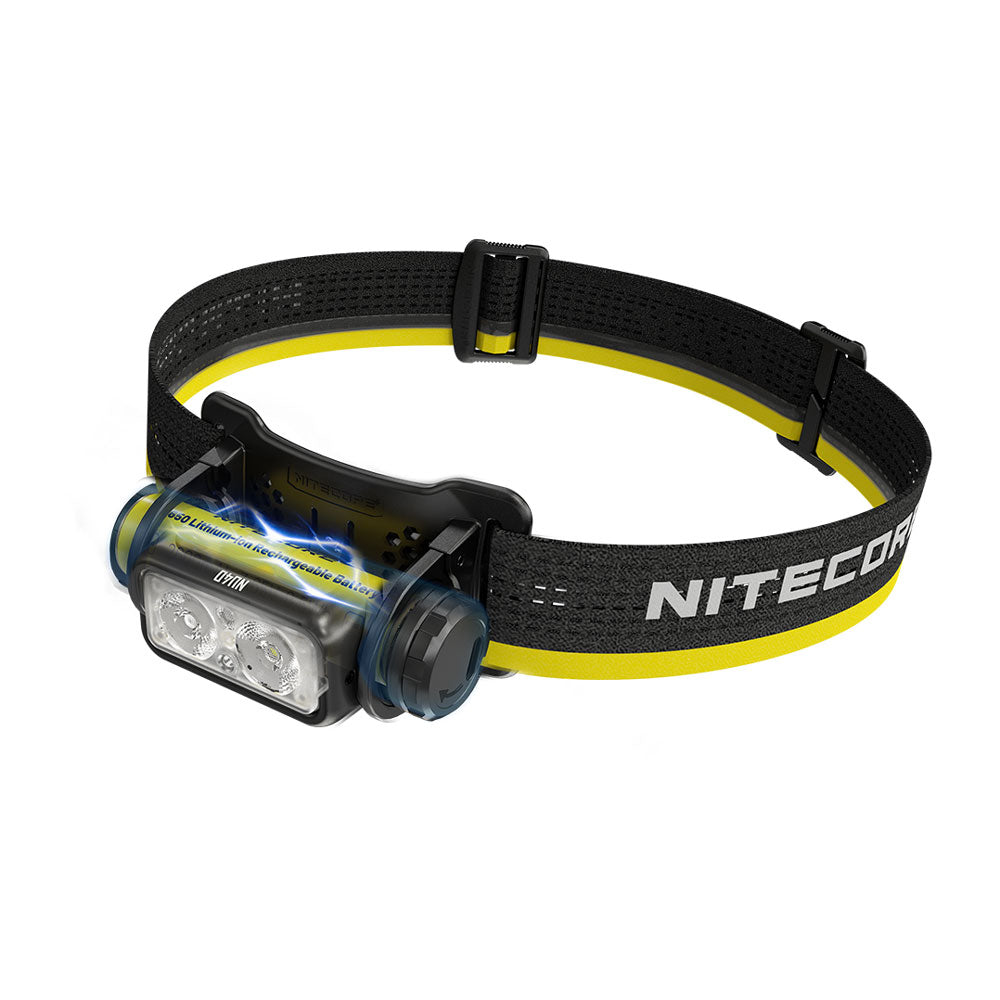 Nitecore NU40 Spotlight + Floodlight Rechargeable Headlamp (1000 Lumens)