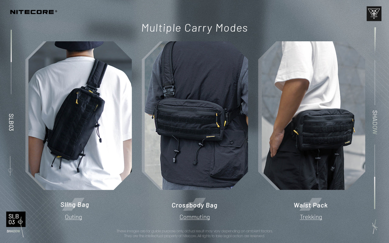 Nitecore Crossbody Sling Bag SLB03