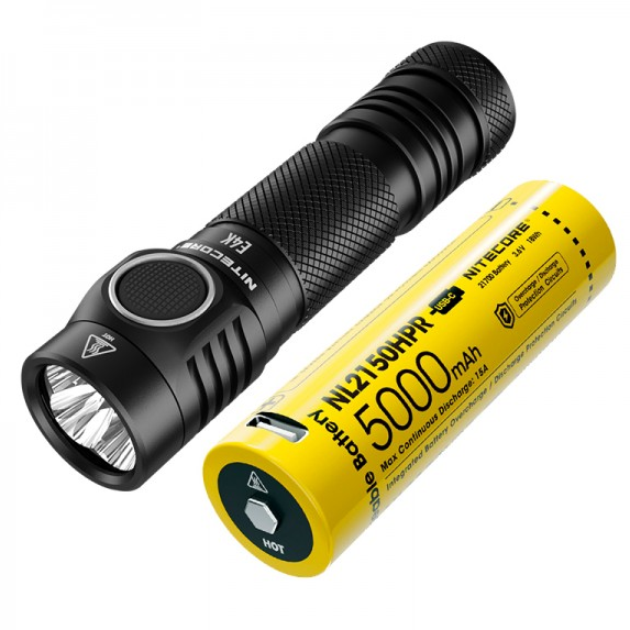 Nitecore E4K Rechargeable Flashlight (4400 Lumens)