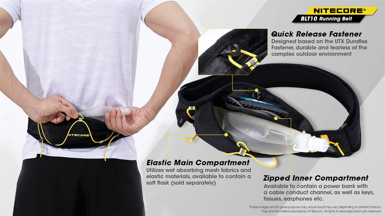 Nitecore Running Belt Waist Pouch BLT10