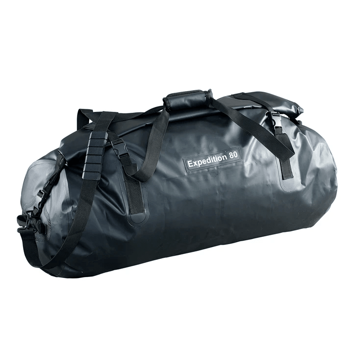 Caribee Expedition 80 Waterproof Kit Bag (Black)