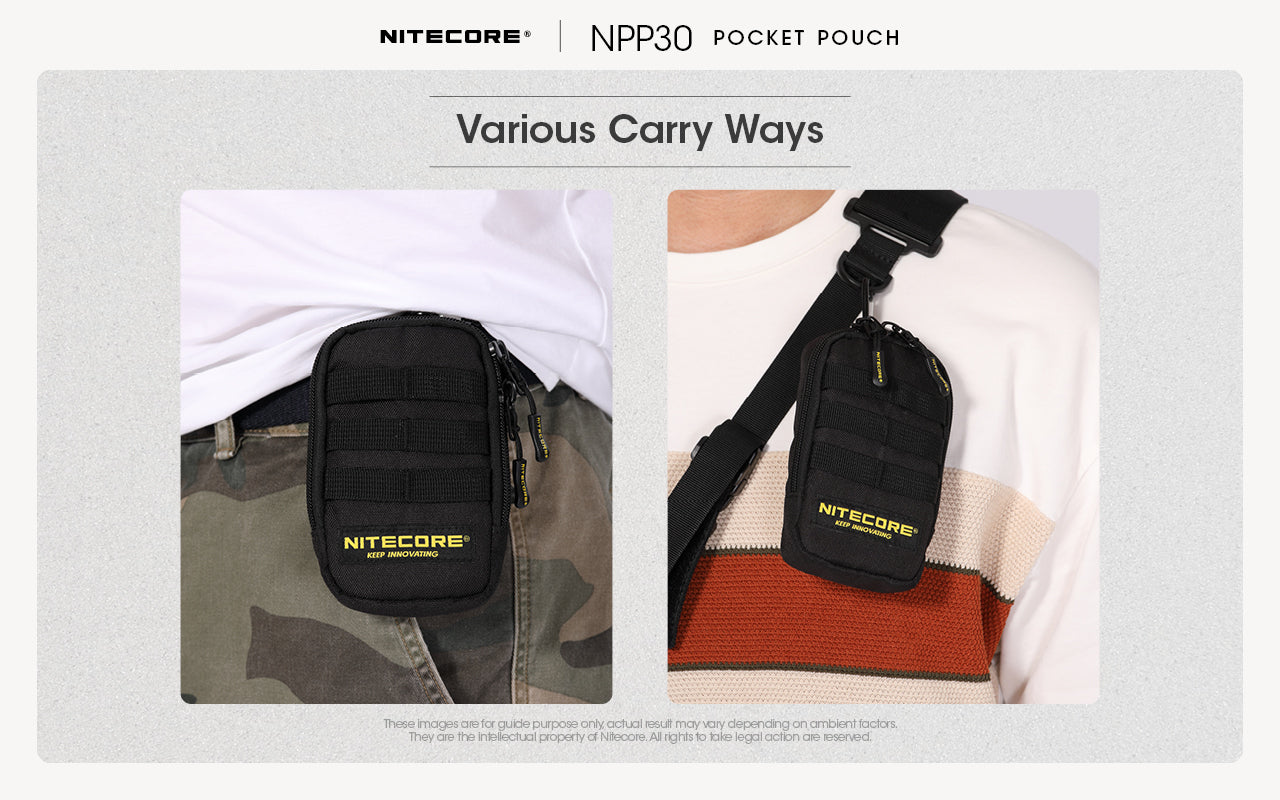Nitecore EDC Pocket Pouch NPP30