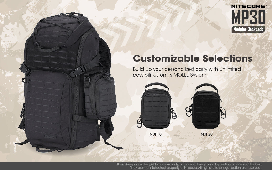 Nitecore Tactical Modular Backpack MP30