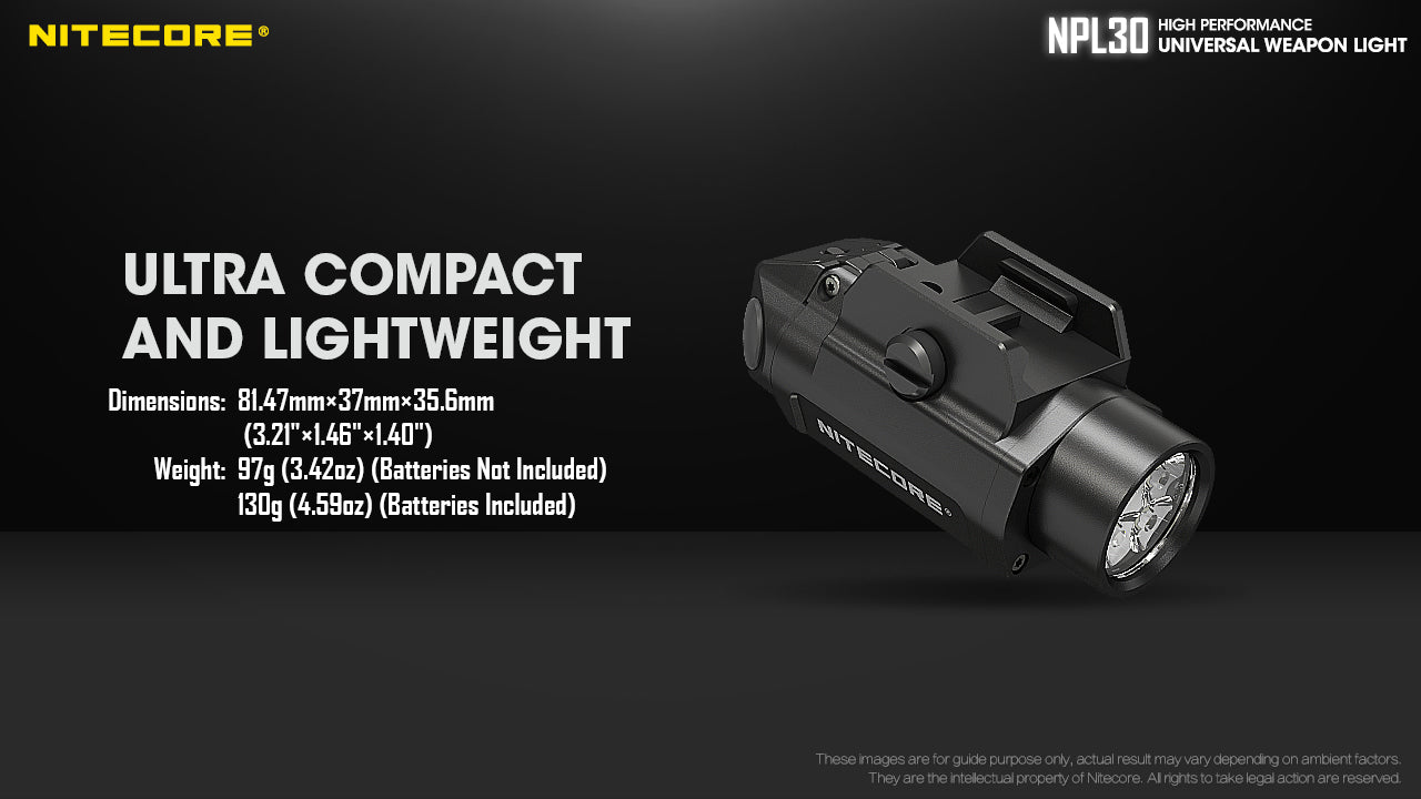 Nitecore NPL30 Flashlight (1200 Lumens)