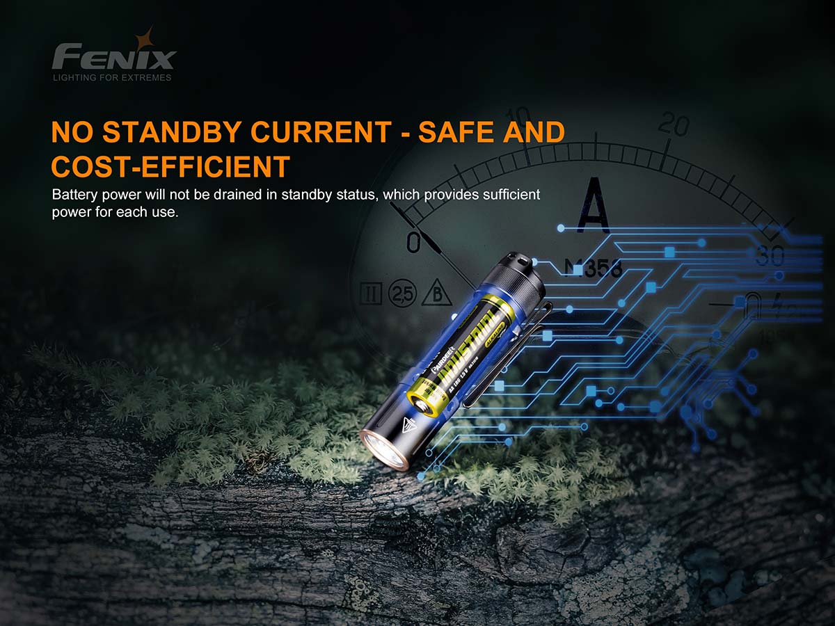 Fenix E12 V2.0 Flashlight (160 Lumens)