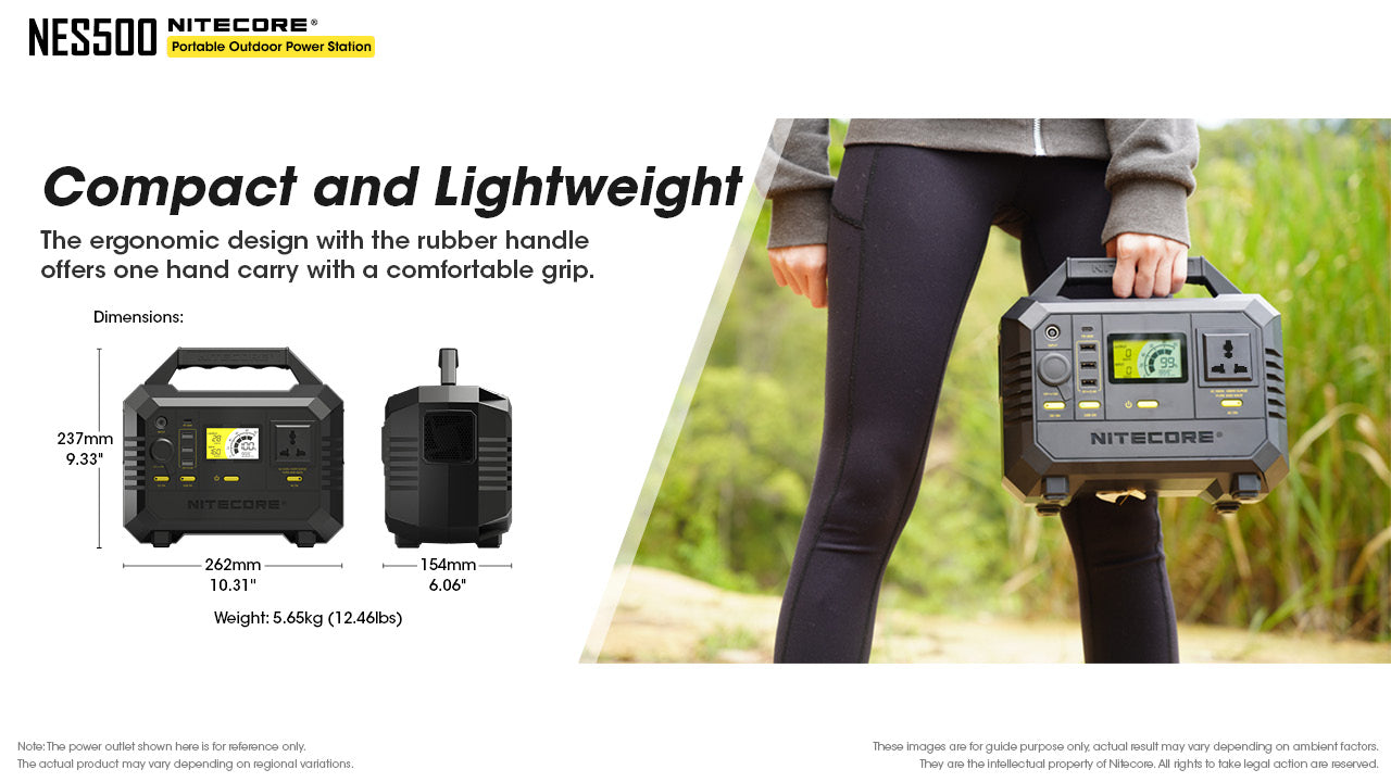 Nitecore NES500 Portable Outdoor Power Station
