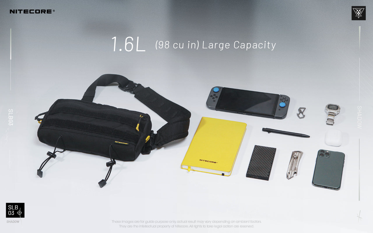 Nitecore Crossbody Sling Bag SLB03