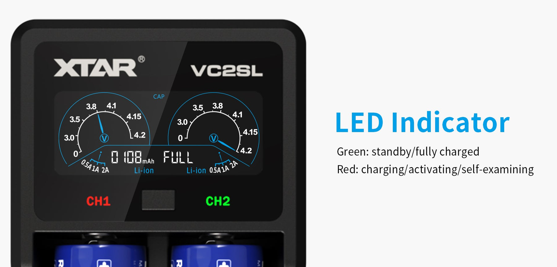 Xtar Charger VC2SL