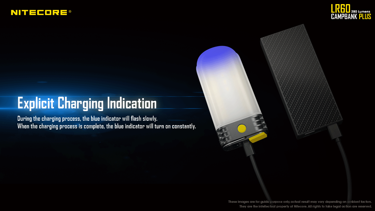 Nitecore LR60 Campbank Plus Camping Lantern (280 Lumens)