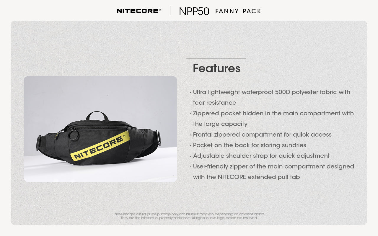 Nitecore Fanny Pack NPP50