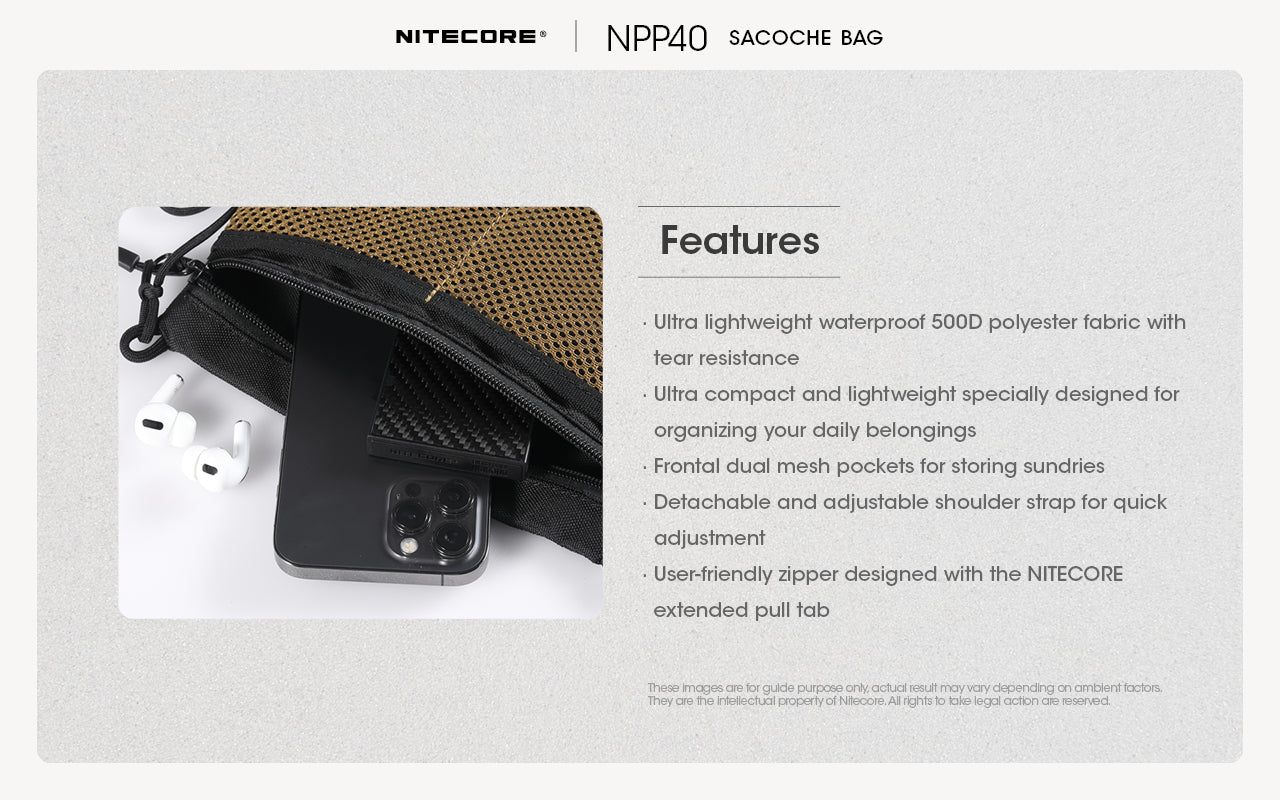 Nitecore Sacoche Sling Bag NPP40