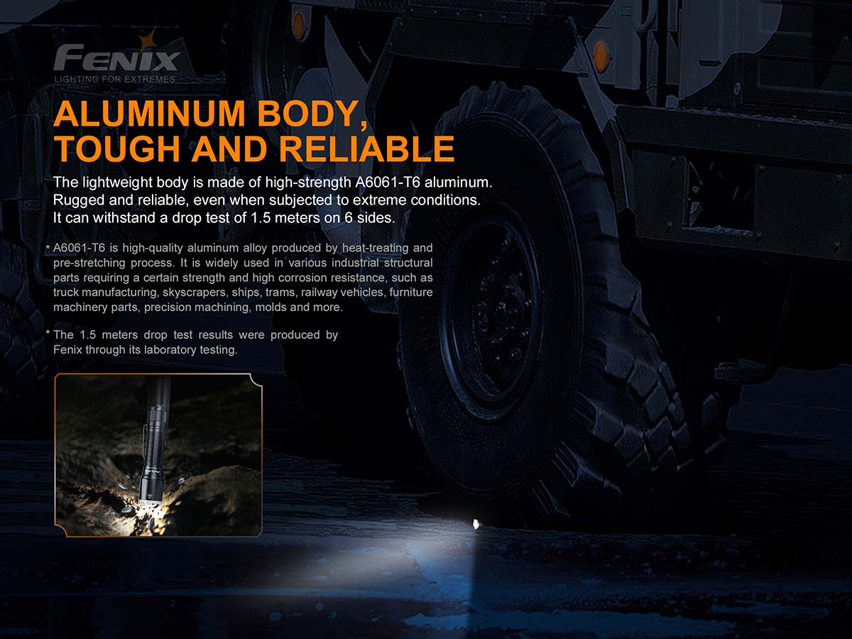 Fenix TK16 V2.0 Tactical Flashlight (3100 Lumens)