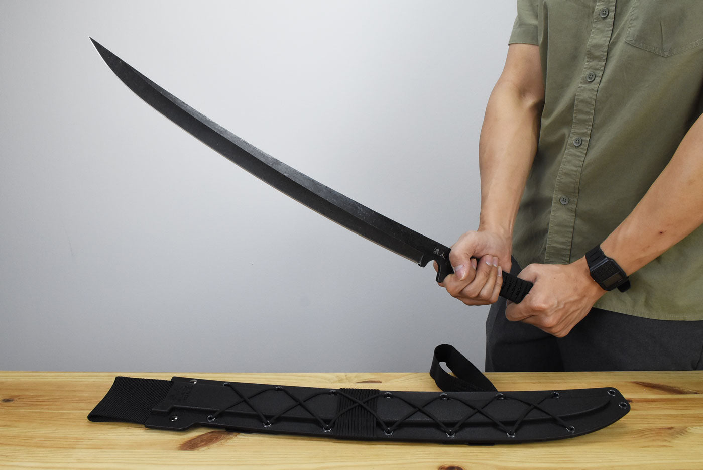 United Cutlery Black Ronin Tanto Sword (Black)