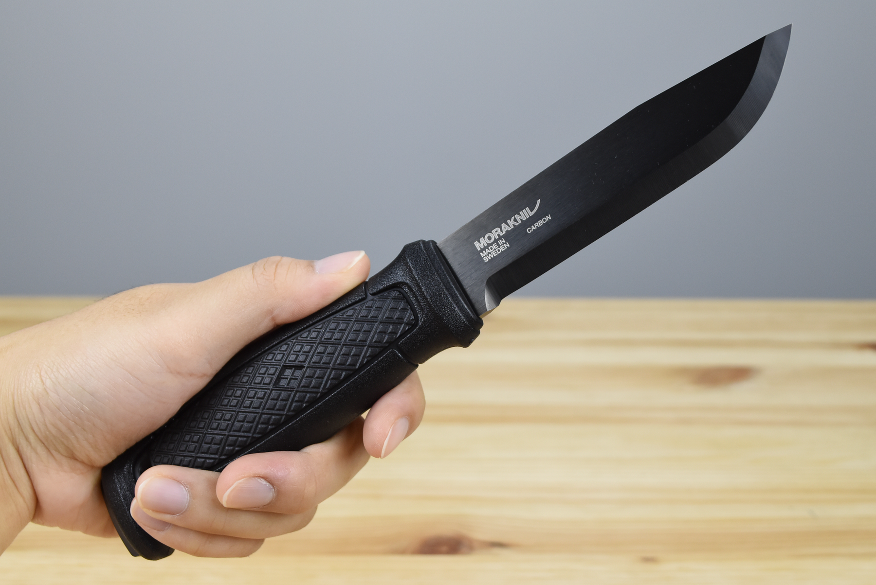 Morakniv Garberg Black Carbon Multi-Mount (C) Bushcraft Knife