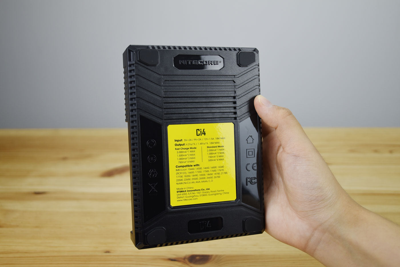 Nitecore Ci4 Intelligent USB-C Four-Slot Battery Charger