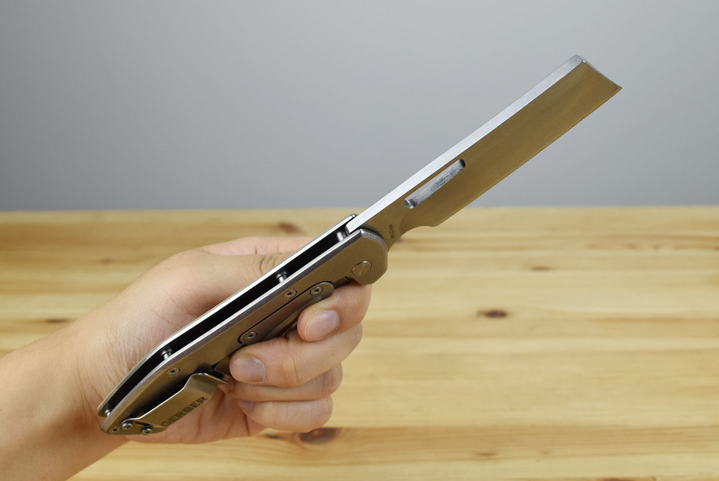 Gerber Flatiron Folder (G-10 Handle)