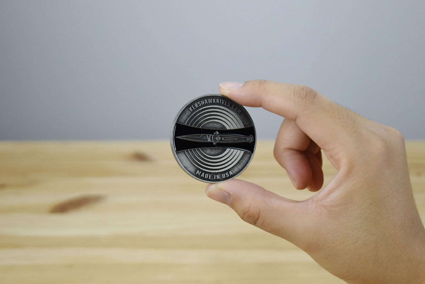 Kershaw Challenge Coin