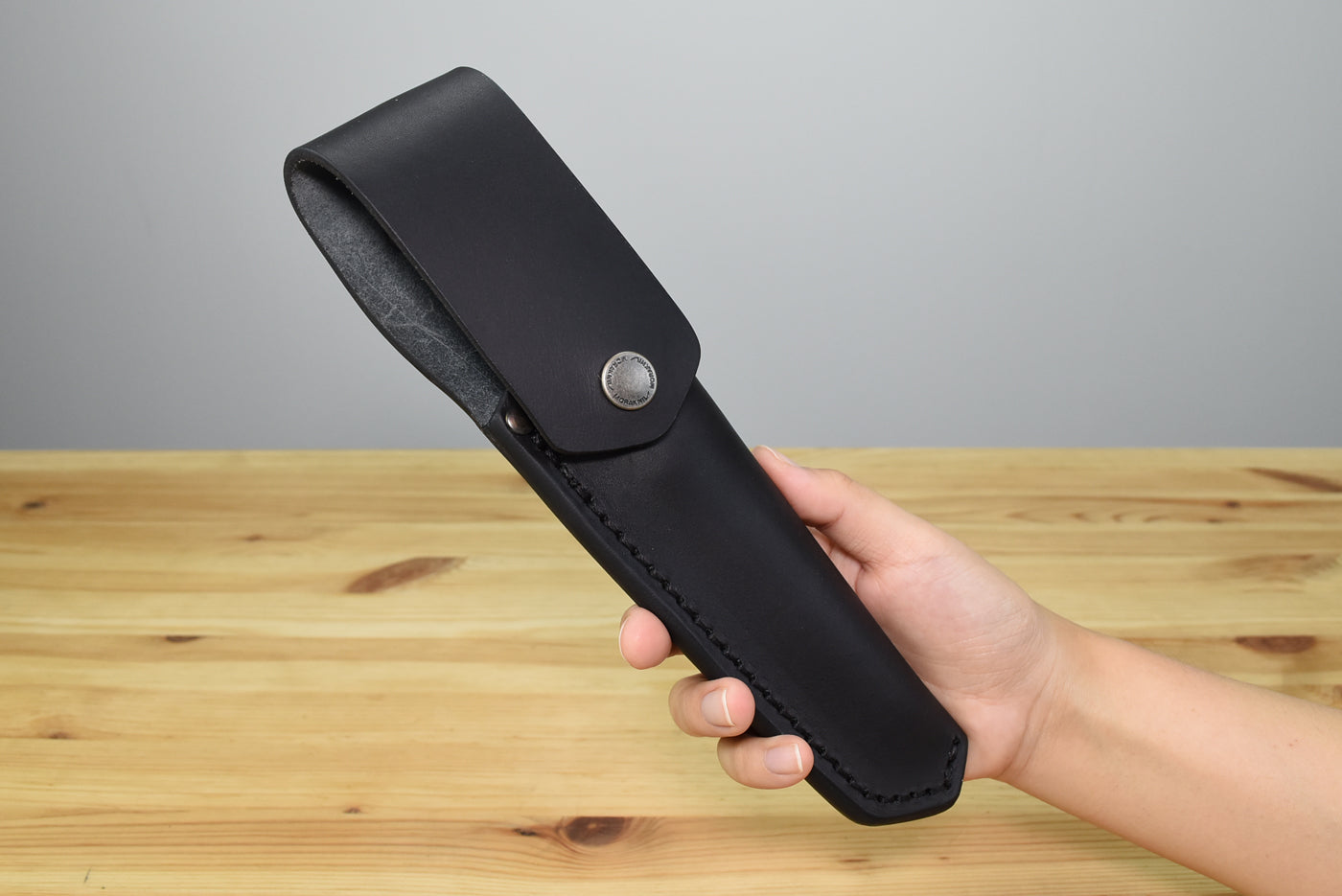 Morakniv Garberg (C) Black Blade Bushcraft Knife (Leather Sheath)