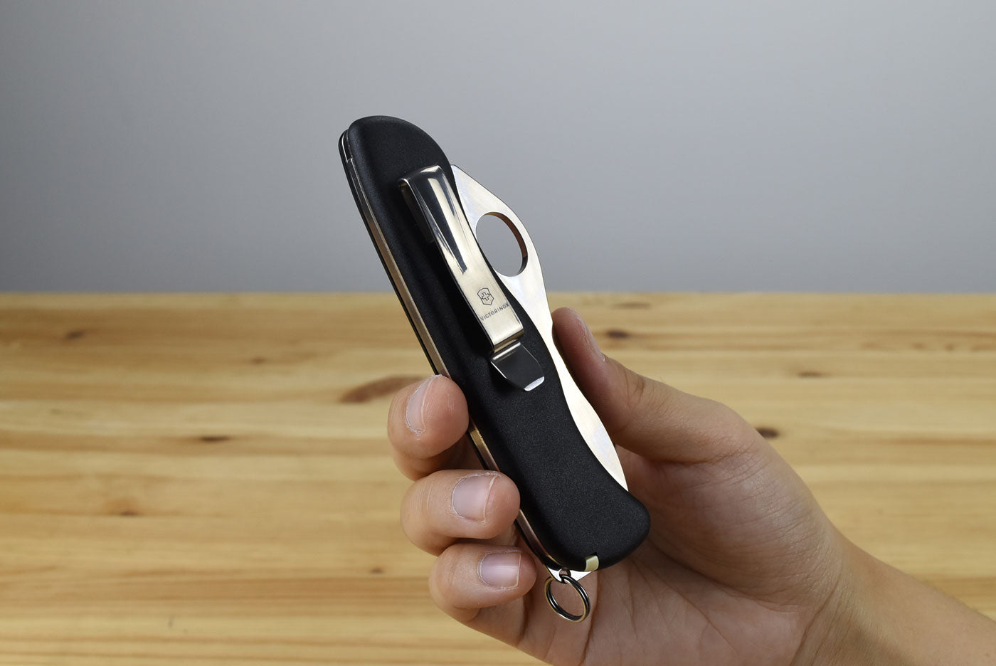 Victorinox Sentinel Clip Folding Knife 0.8416.M3 (Black)