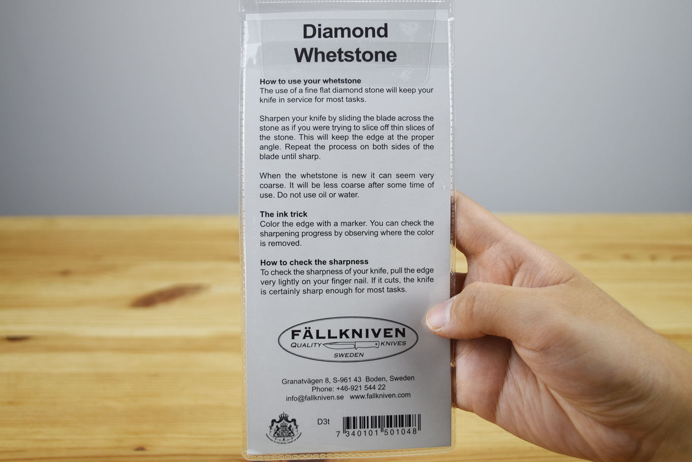 Fallkniven D3T Diamond Whetstone