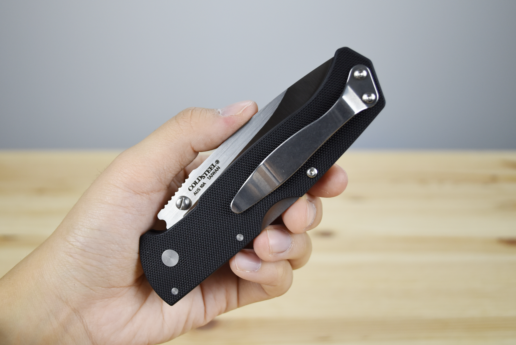 Cold Steel Air Lite Drop Point Folding Blade (AUS10A)