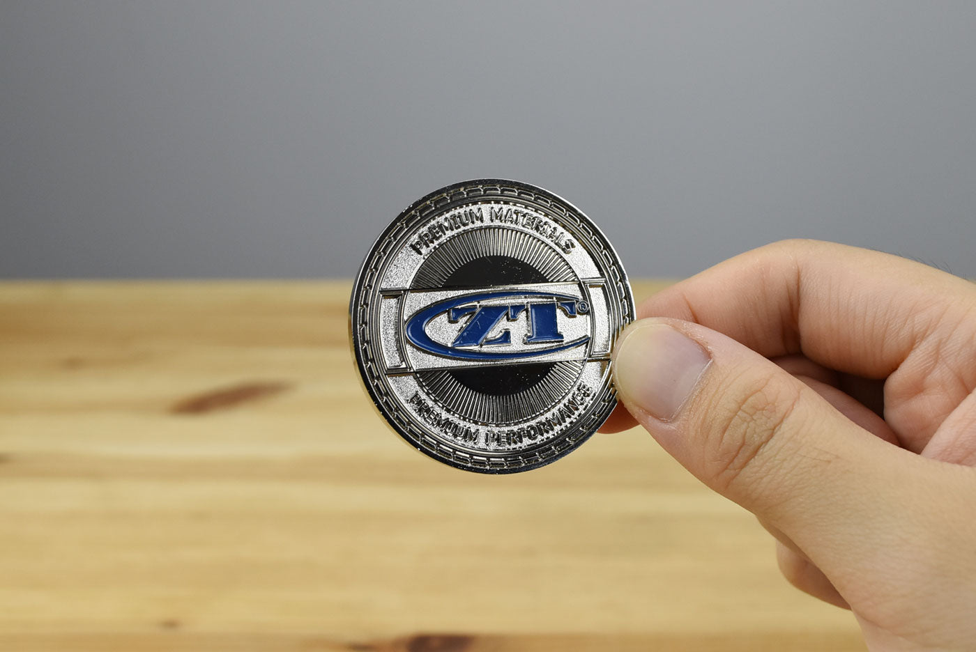 Zero Tolerance Challenge Coin "Experience It"