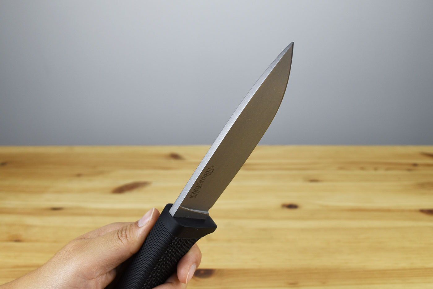Cold Steel 3V Master Hunter Fixed Blade (Stonewashed)