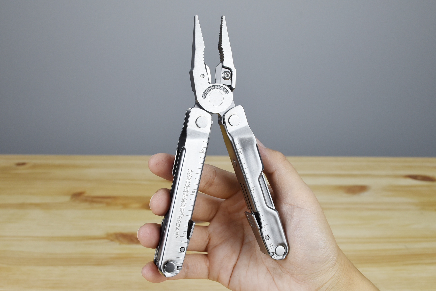 Leatherman Rebar Multitool (Stainless Steel Handle)
