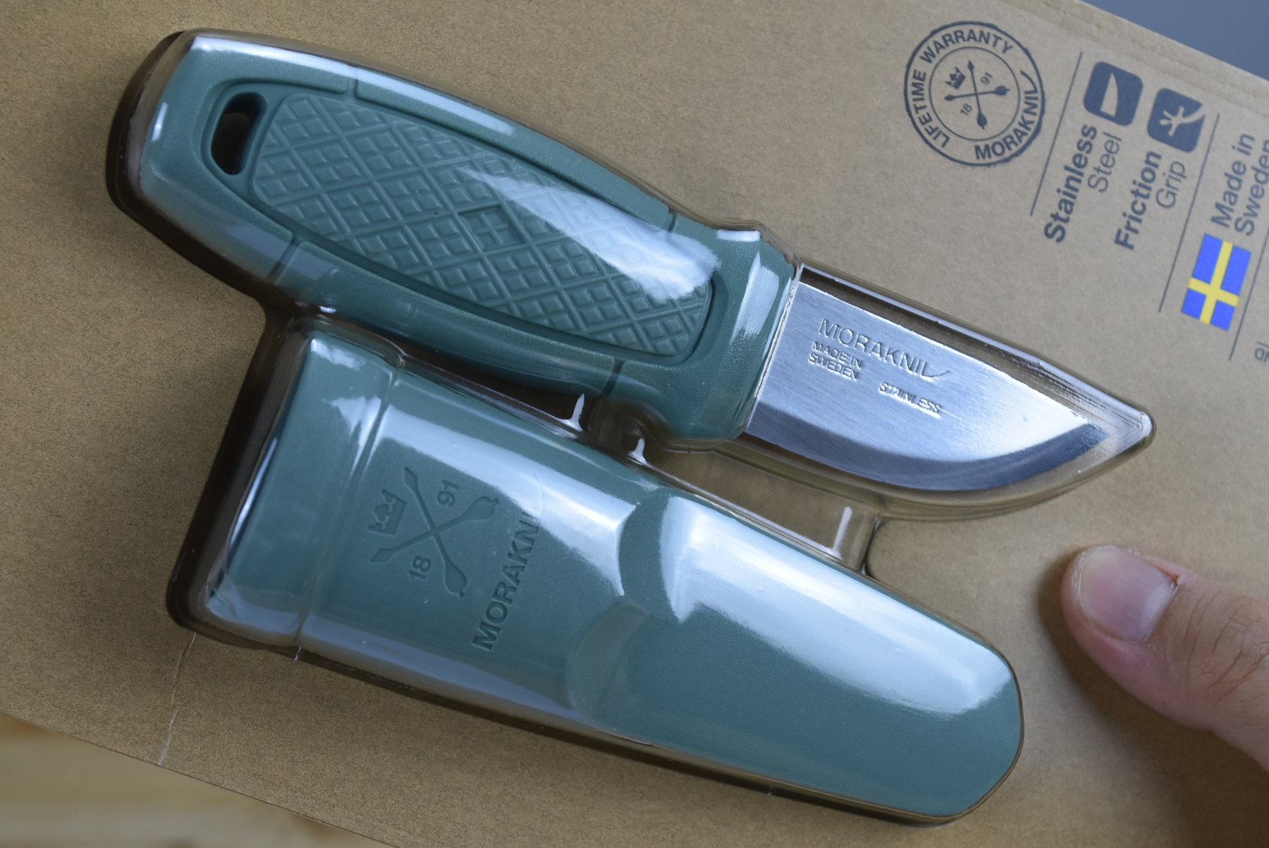 Morakniv Eldris LightDuty (S) (Mint Green)