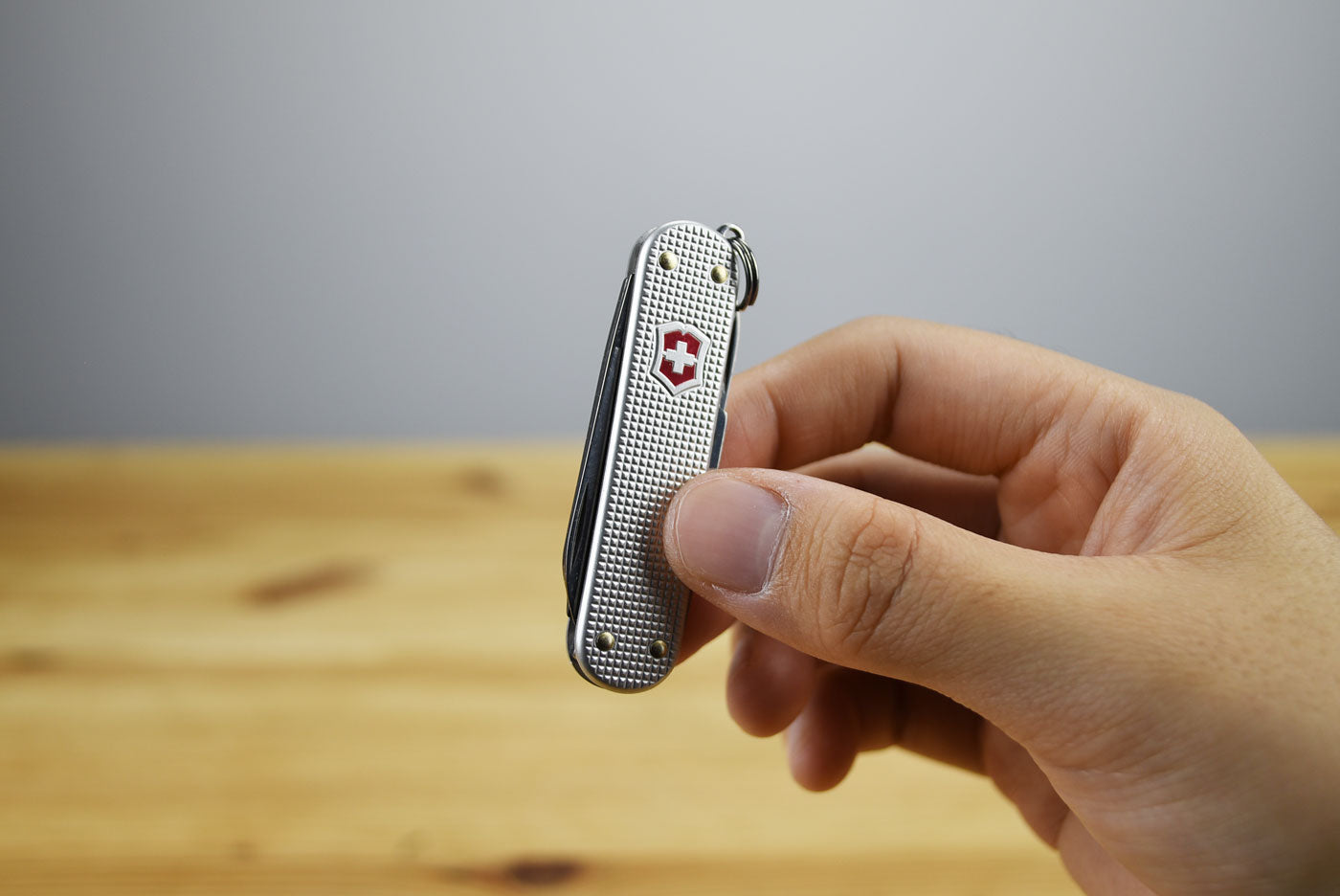 Victorinox Classic Alox Silver Multitool Pocket Knife 0.6221.26