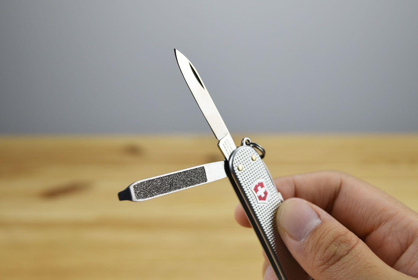 Victorinox Classic Alox Silver Multitool Pocket Knife 0.6221.26