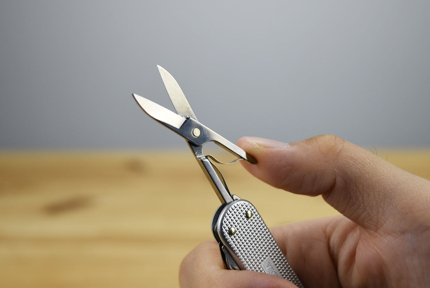 Victorinox Classic Alox Silver Multitool Pocket Knife 0.6221.26