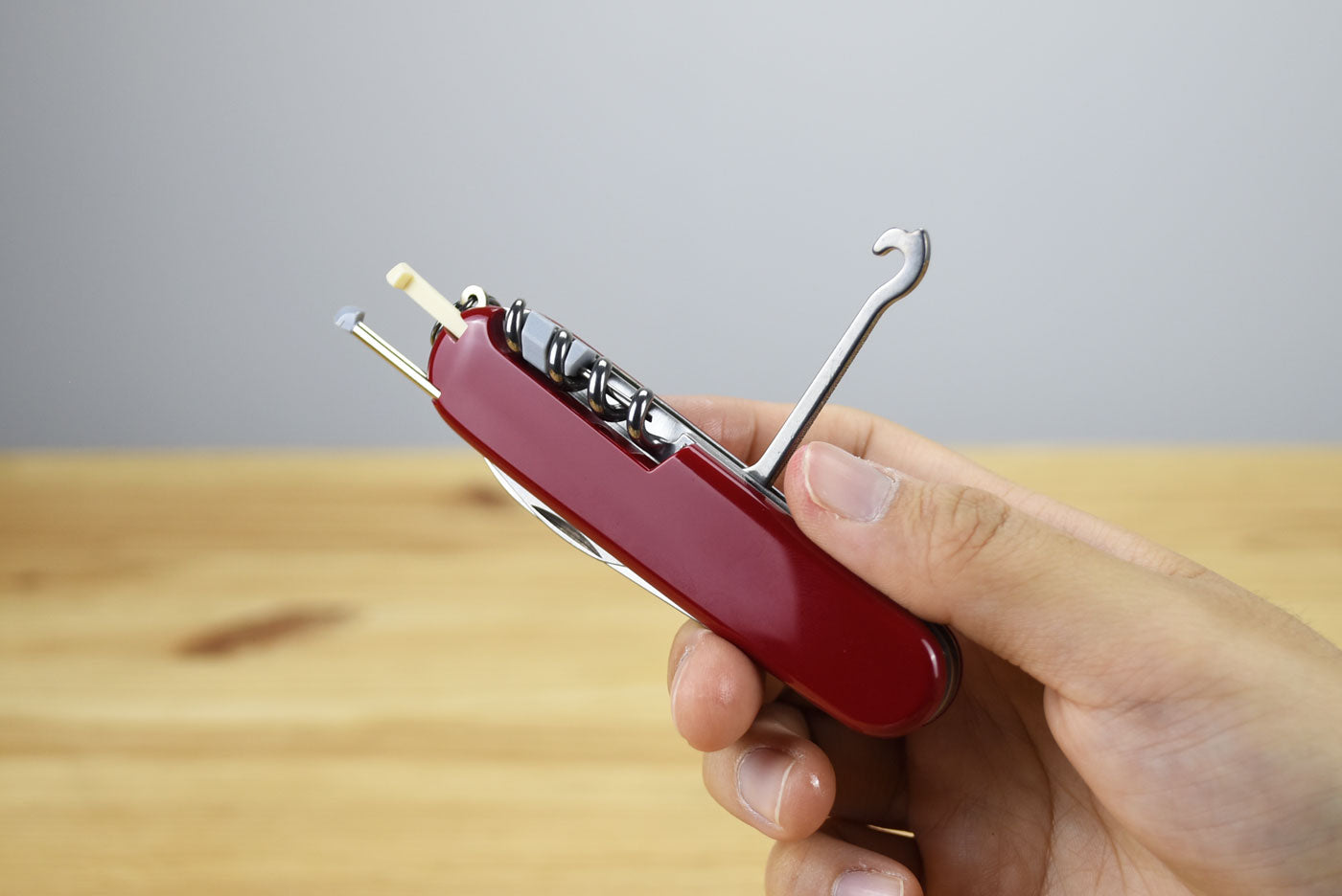 Victorinox Compact Multitool Pocket Knife 1.3405 (Red)