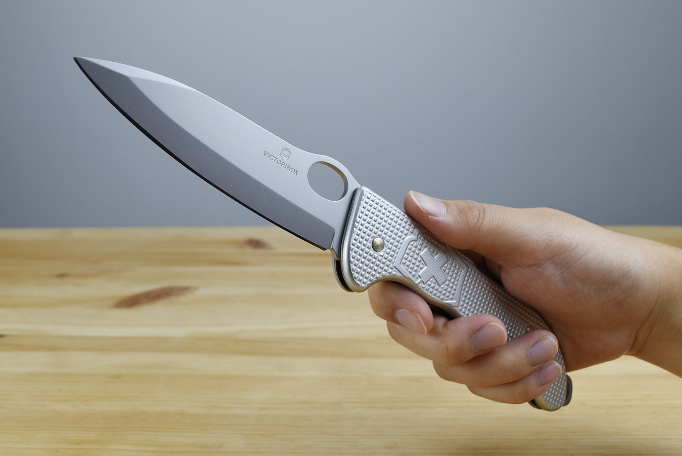 Victorinox Hunter Pro M Alox Back Lock Folding Knife 0.9415.M26