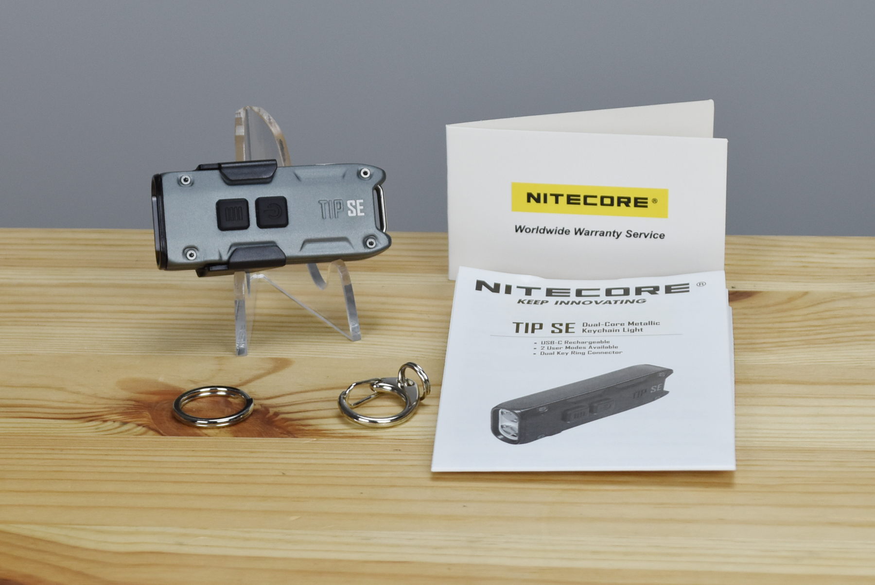 Nitecore TIP SE Keychain Rechargeable Flashlight (700 Lumens) (2 Versions)