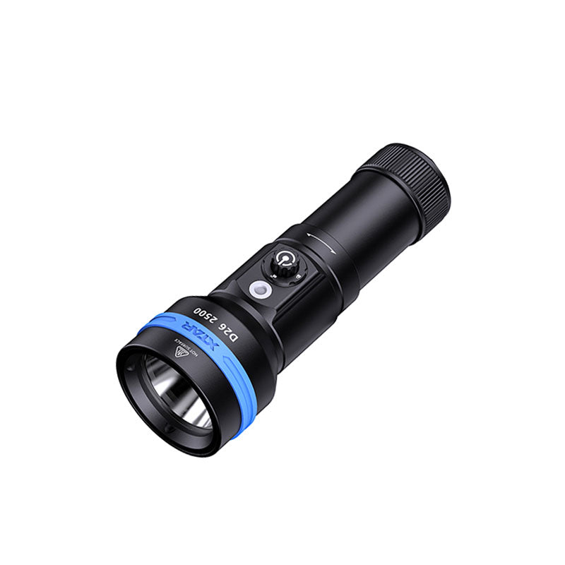 Xtar D26 2500 Short Diving LED Flashlight (2500 Lumens)