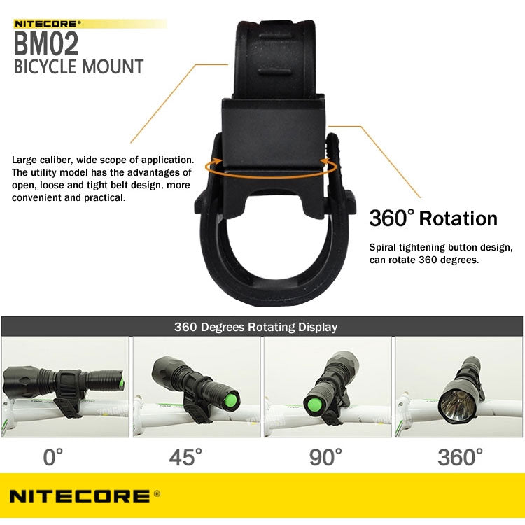 Nitecore Accessory BM02 Bicycle Mount