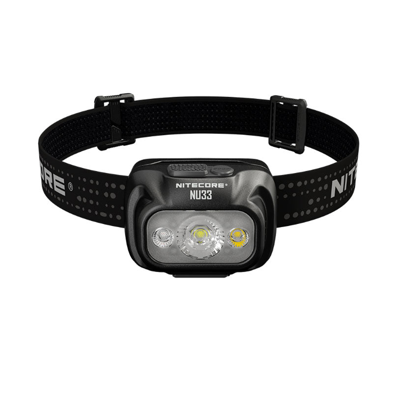 Nitecore NU33 Rechargeable Headlamp (Black) (700 Lumens)