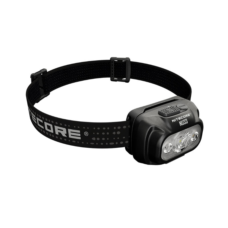 Nitecore NU33 Rechargeable Headlamp (Black) (700 Lumens)