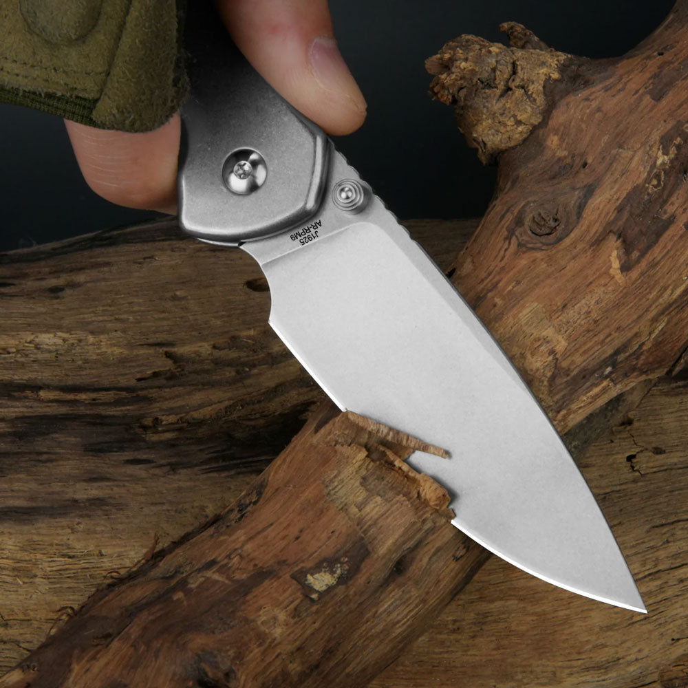 CJRB Pyrite (Steel) Folding Knife