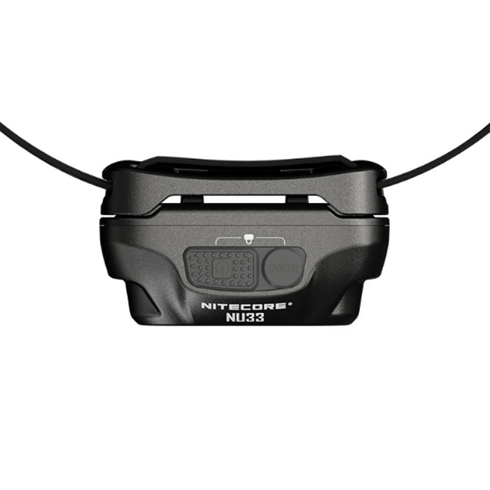 Nitecore NU33 Rechargeable Headlamp (Black) (700 Lumens)
