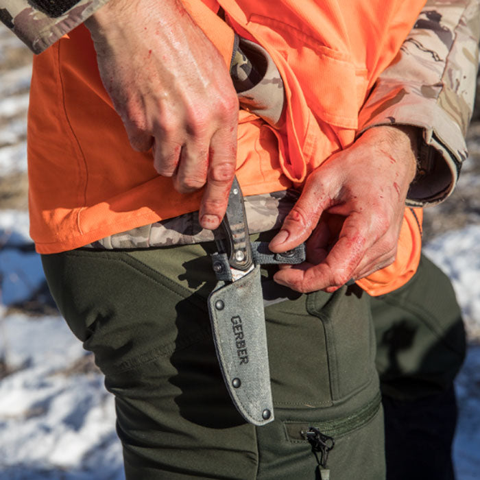 Gerber Downwind Caper Fixed Blade (Black)
