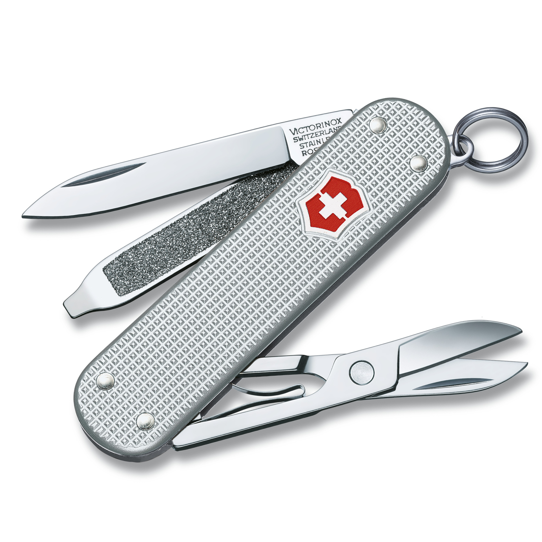 Victorinox Classic Alox Silver Multitool Pocket Knife 0.6221.26