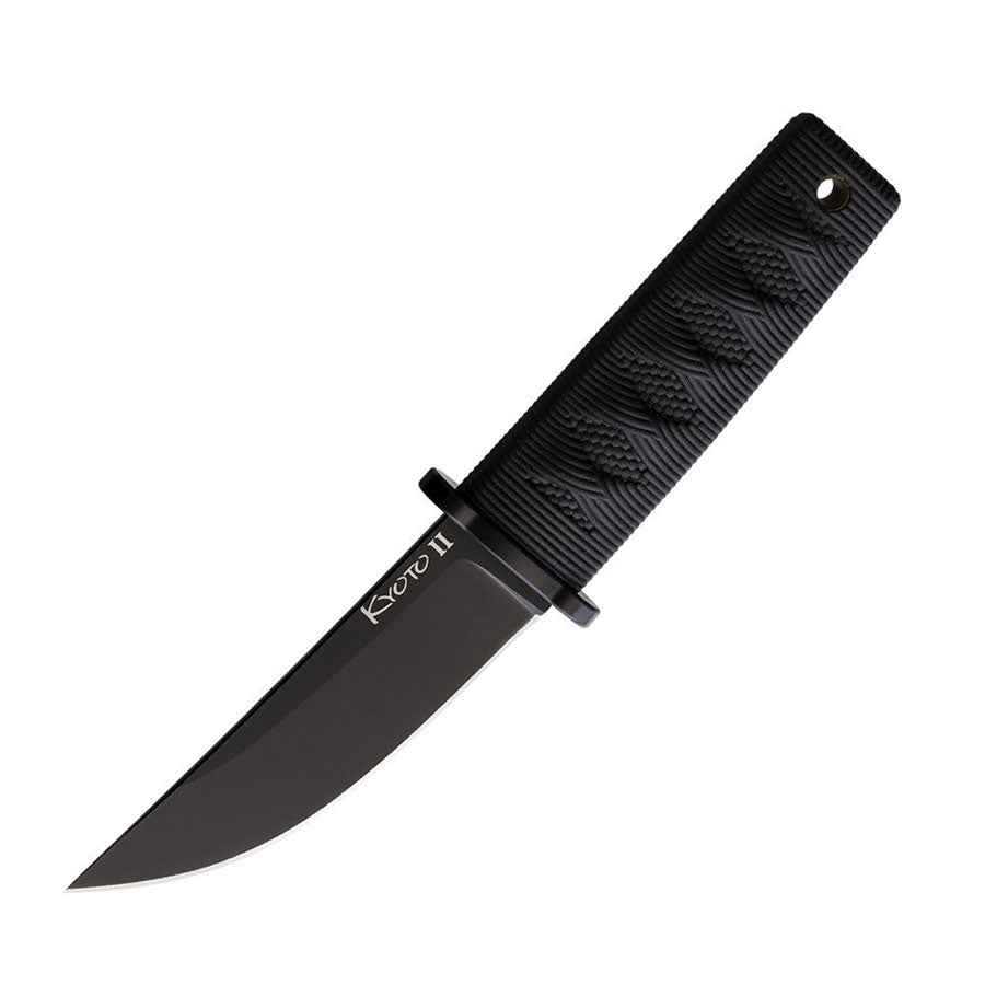 Cold Steel Kyoto II Drop Point Black Fixed Blade