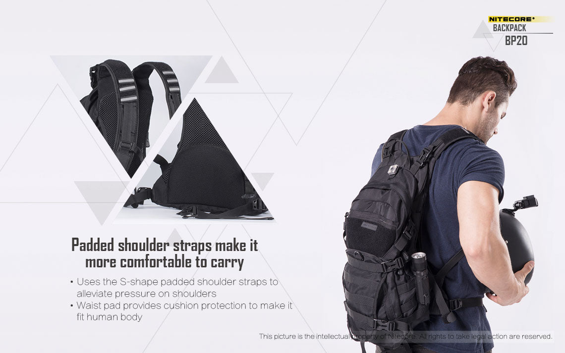 Nitecore Tactical Backpack BP20 - Thomas Tools