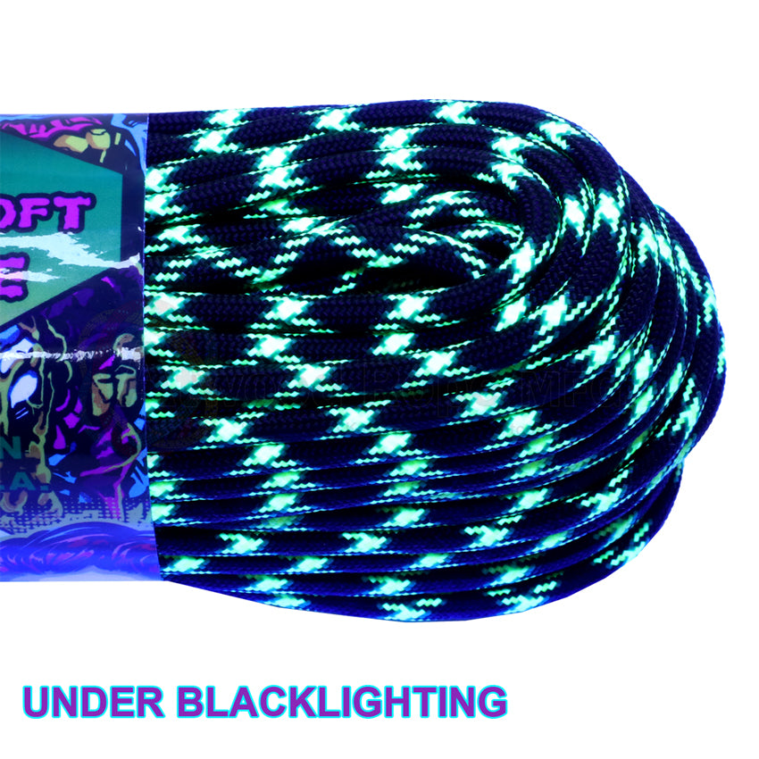 Atwood 550lbs Zombie Paracord 7 cores 100ft (Decay)