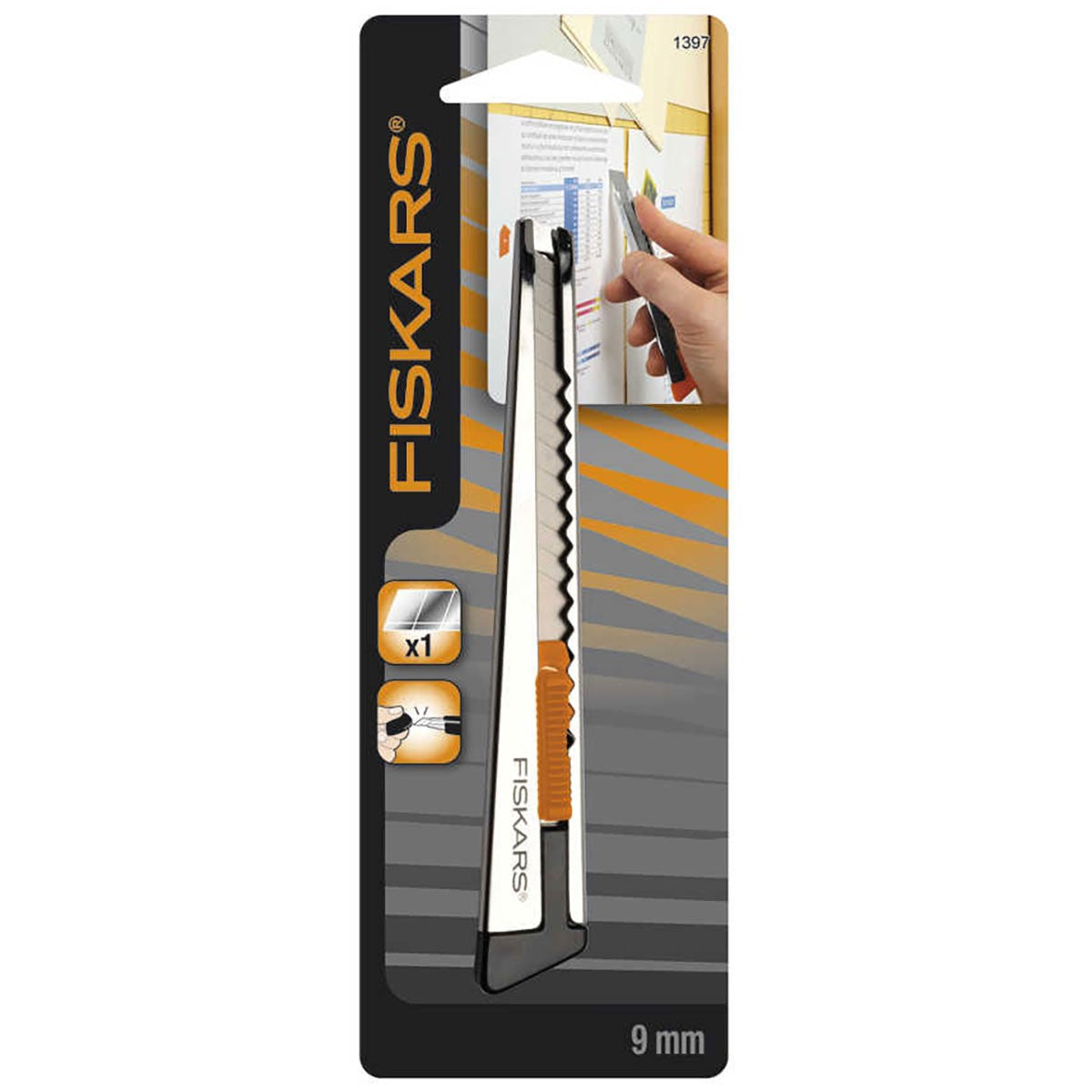 Fiskars Professional Flat Cutter Knife 9mm