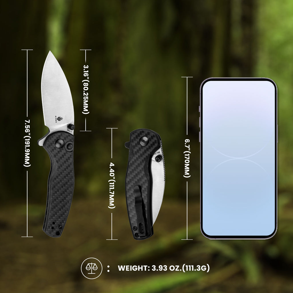 Kizer V3669A1 Mini Grouper Nitro V