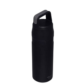 Stanley IceFlow Bottle With Cap and Carry + Lid 24oz (Black)