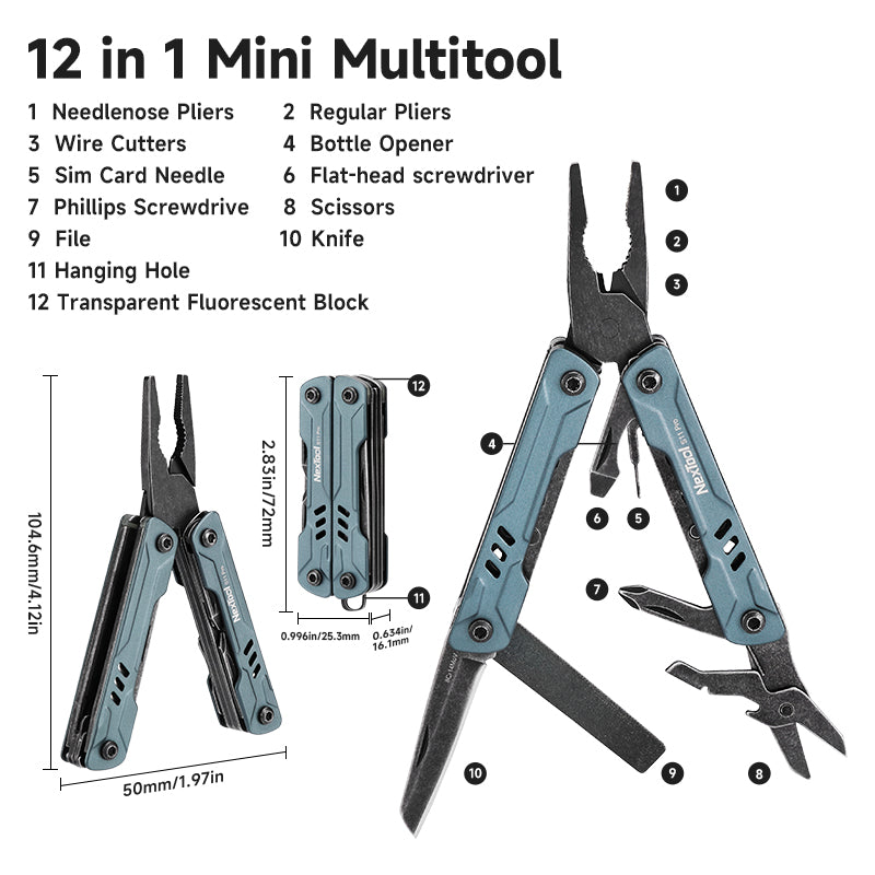 NexTool NE20382A Mini Sailor S11 Pro Pliers Multitool